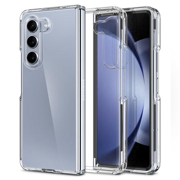 Spigen Ultra Hybrid Back Cover Case Compatible with Galaxy Z Fold 5 (TPU + Poly Carbonate | Crystal Clear) - mCasez