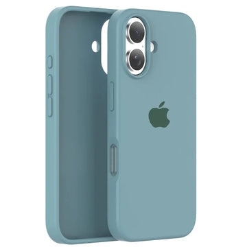 Apple iPhone 16 Plus Silicone Case - Pine Green - mCasez