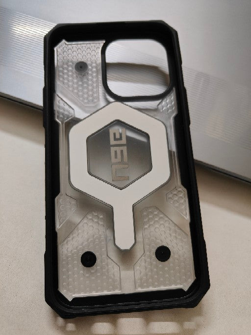 Urban Armor Gear UAG iPhone 15 Case, Pathfinder Mag-Safe Compatible, Slim Fit Rugged Protective Case/Cover Designed for iPhone 15 (6.1-Inch) (2023) (Military Drop Tested) - Ice - mCasez