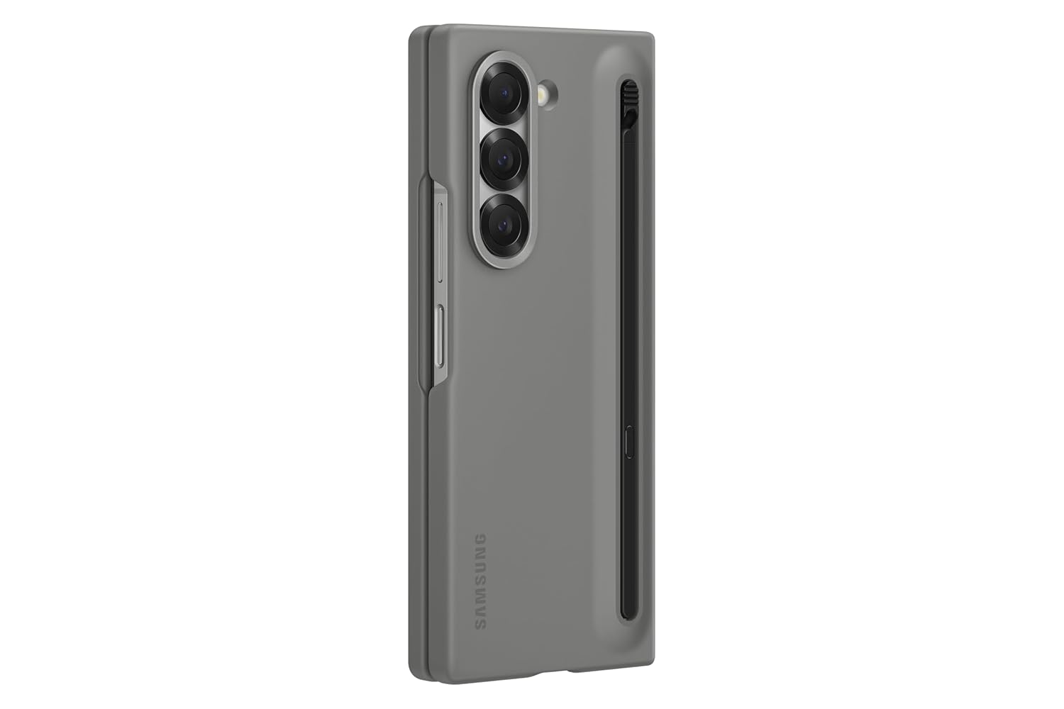Samsung Polycarbonate Galaxy Z Fold 5 S-Pen Case, Grey - mCasez