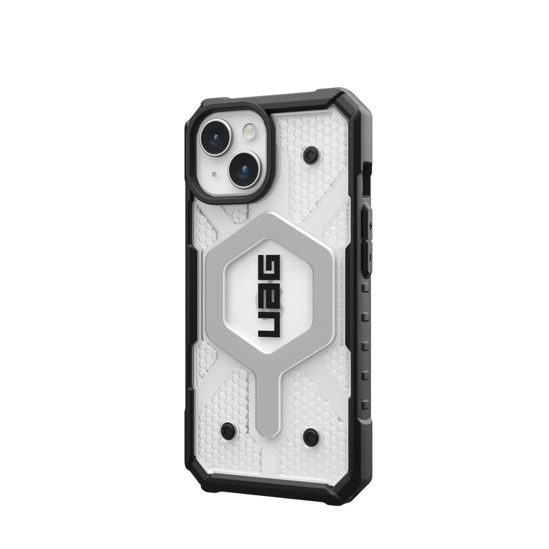 Urban Armor Gear UAG iPhone 15 Case, Pathfinder Mag-Safe Compatible, Slim Fit Rugged Protective Case/Cover Designed for iPhone 15 (6.1-Inch) (2023) (Military Drop Tested) - Ice - mCasez