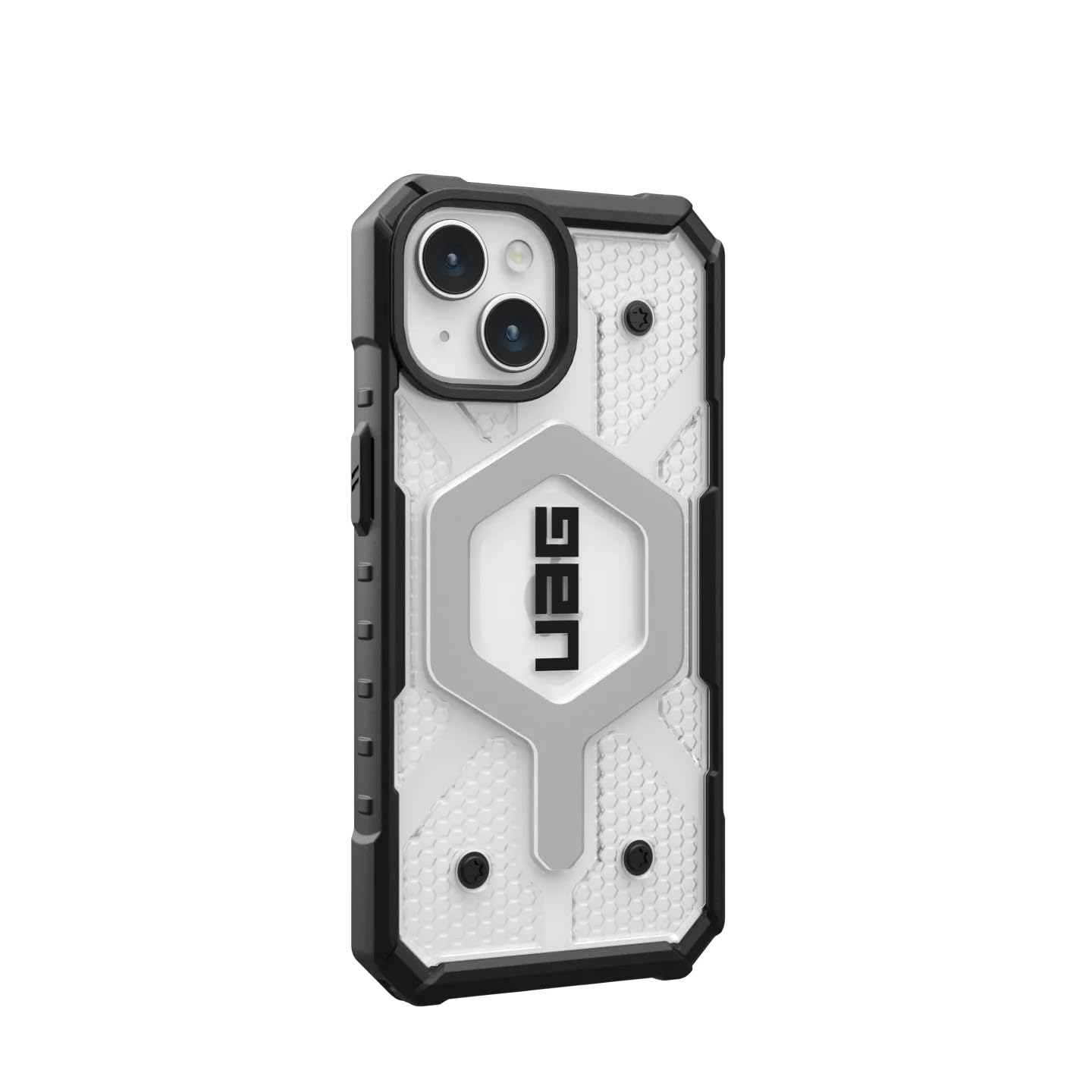 Urban Armor Gear UAG iPhone 15 Case, Pathfinder Mag-Safe Compatible, Slim Fit Rugged Protective Case/Cover Designed for iPhone 15 (6.1-Inch) (2023) (Military Drop Tested) - Ice - mCasez