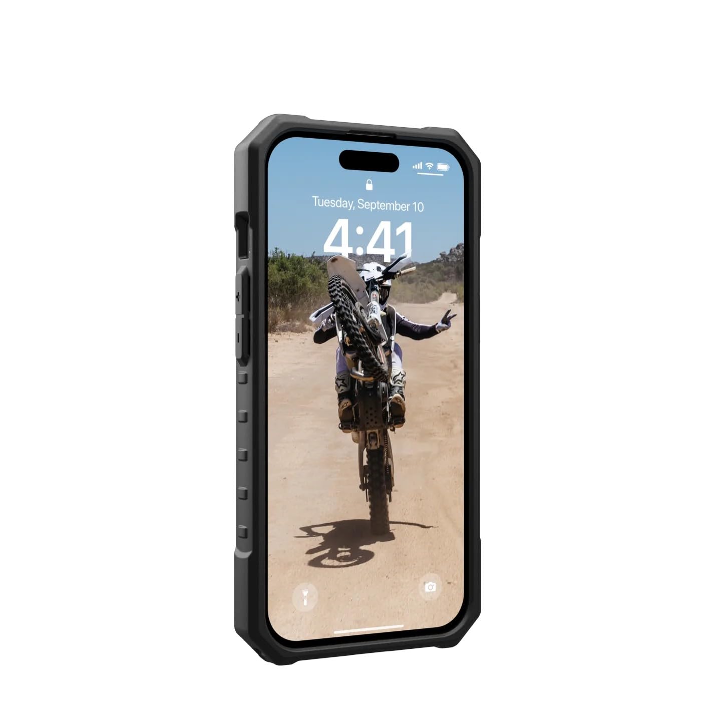 Urban Armor Gear UAG iPhone 15 Case, Pathfinder Mag-Safe Compatible, Slim Fit Rugged Protective Case/Cover Designed for iPhone 15 (6.1-Inch) (2023) (Military Drop Tested) - Ice - mCasez