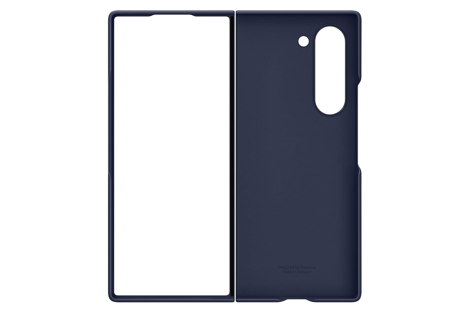 Samsung Polycarbonate Galaxy Z Fold 6 S-Pen Case, Navy Blue - mCasez