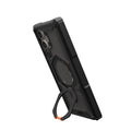 Urban Armor Gear UAG Galaxy S24 Ultra Case, Plasma XTE Rugged Featherlight Shockproof Protective Case/Cover Designed for Galaxy S24 Ultra (6.8-inch) 2024, Magnetic Charging Compatible -Black/Orange - mCasez