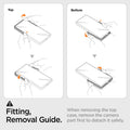 Spigen Air Skin Back Cover Case Compatible with Galaxy Z Flip 5 (Poly Carbonate | Crystal Clear) - mCasez