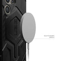 Urban Armor Gear Thermoplastic Polyurethane Monarch Pro Rugged Heavy Duty Shockproof Protective Case/Cover Designed For Galaxy S25 Ultra 5G (6.8-Inch) UAG Case 2023,Magnetic Charging Compatible - Black - mCasez