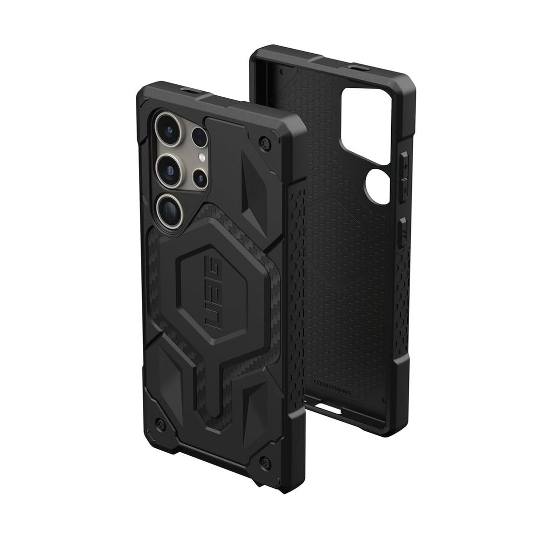 Urban Armor Gear Thermoplastic Polyurethane Monarch Pro Rugged Heavy Duty Shockproof Protective Case/Cover Designed For Galaxy S24 Ultra 5G (6.8-Inch) UAG Case 2023,Magnetic Charging Compatible - Black - mCasez