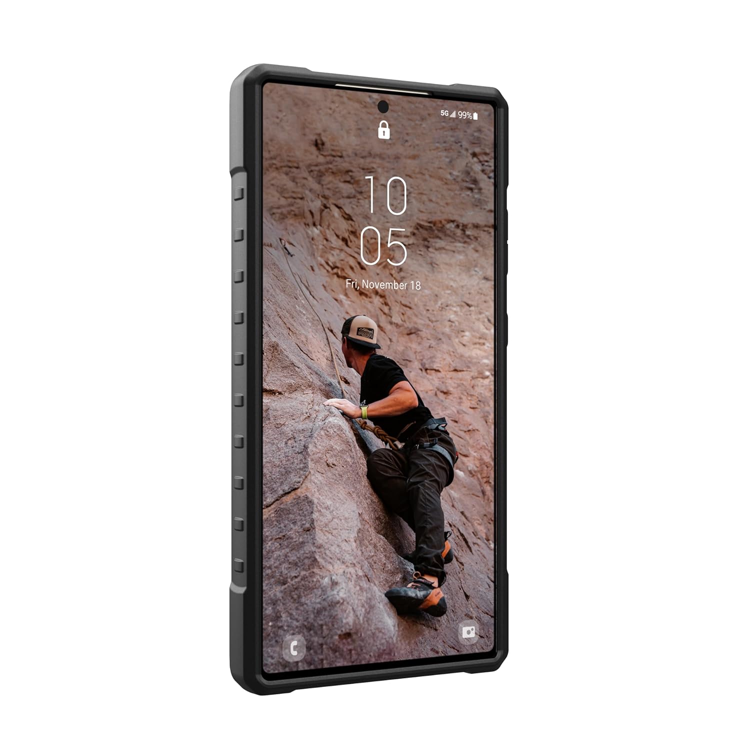 Urban Armor Gear UAG Galaxy S24 Ultra Case, Plasma Clear Rugged Featherlight Shockproof Protective Case/Cover Designed for Galaxy S24 Ultra 5G (6.8-inch) 2024, Magnetic Charging Compatible - Ice - mCasez