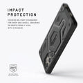 Urban Armor Gear Thermoplastic Polyurethane Monarch Pro Rugged Heavy Duty Shockproof Protective Case/Cover Designed For Galaxy S25 Ultra 5G (6.8-Inch) UAG Case 2023,Magnetic Charging Compatible - Black - mCasez