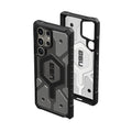 Urban Armor Gear UAG Galaxy S24 Ultra Case, Plasma Clear Rugged Featherlight Shockproof Protective Case/Cover Designed for Galaxy S24 Ultra 5G (6.8-inch) 2024, Magnetic Charging Compatible - Ice - mCasez