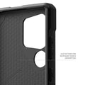 Urban Armor Gear Thermoplastic Polyurethane Monarch Pro Rugged Heavy Duty Shockproof Protective Case/Cover Designed For Galaxy S25 Ultra 5G (6.8-Inch) UAG Case 2023,Magnetic Charging Compatible - Black - mCasez