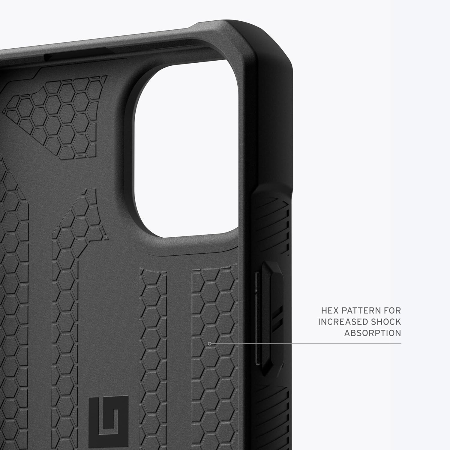 iPhone 13 Armor Cover | Original Urban Armor Kevlar Slim Fit Rugged Protective Case/Cover Designed For Apple iPhone 13 UAG Kevlar Black - mCasez