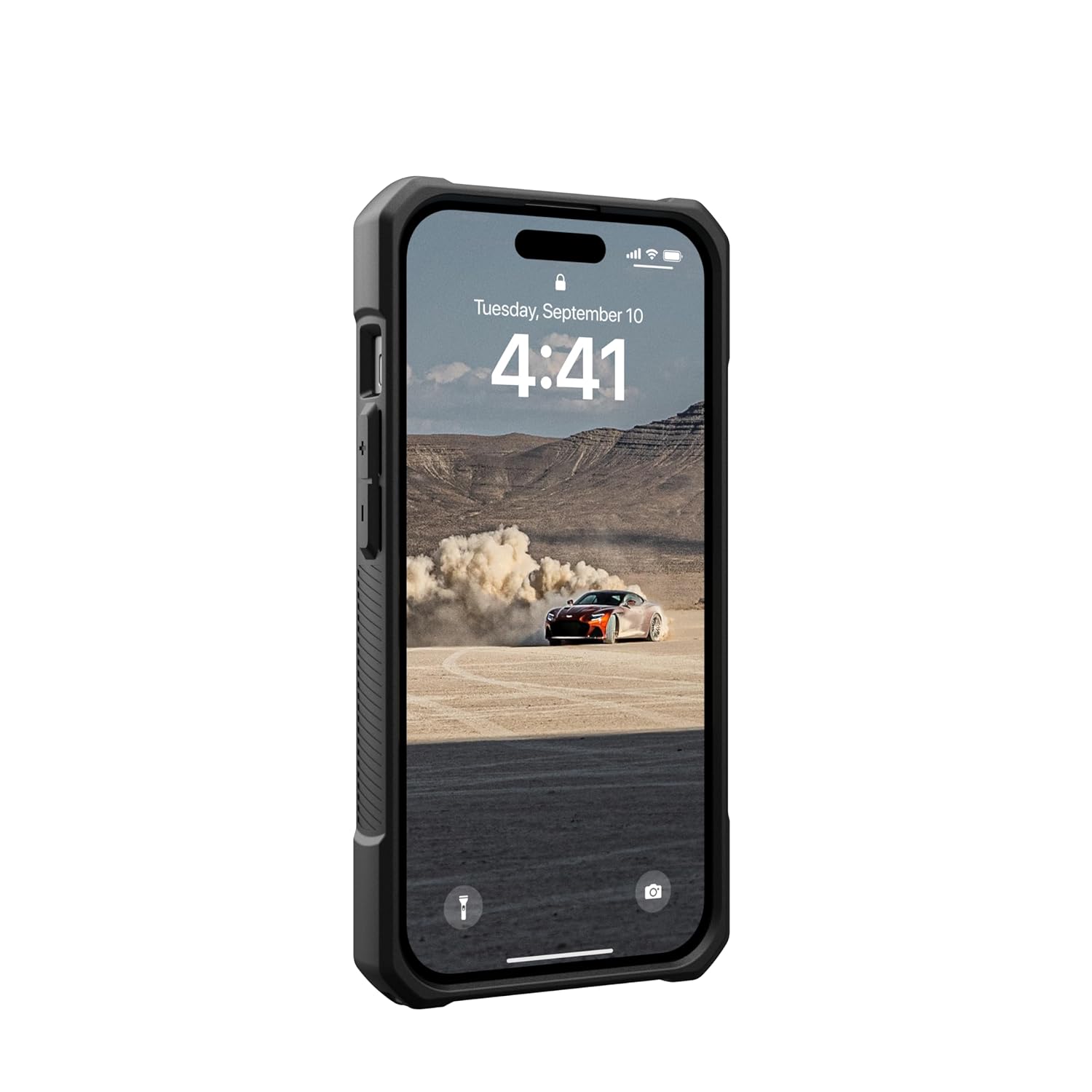 iPhone 15 Plus Armor Cover | Original Urban Armor Slim Fit Rugged Protective Case/Cover Designed For Apple iPhone 15 Plus UAG Black - mCasez