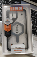 Urban Armor Gear UAG Galaxy S23 Ultra Case, Pathfinder Clear Rugged Featherlight Shockproof Protective Case/Cover Designed for Galaxy S23 Ultra 5G (6.8-inch) 2024, Magnetic Charging Compatible - Ice - mCasez