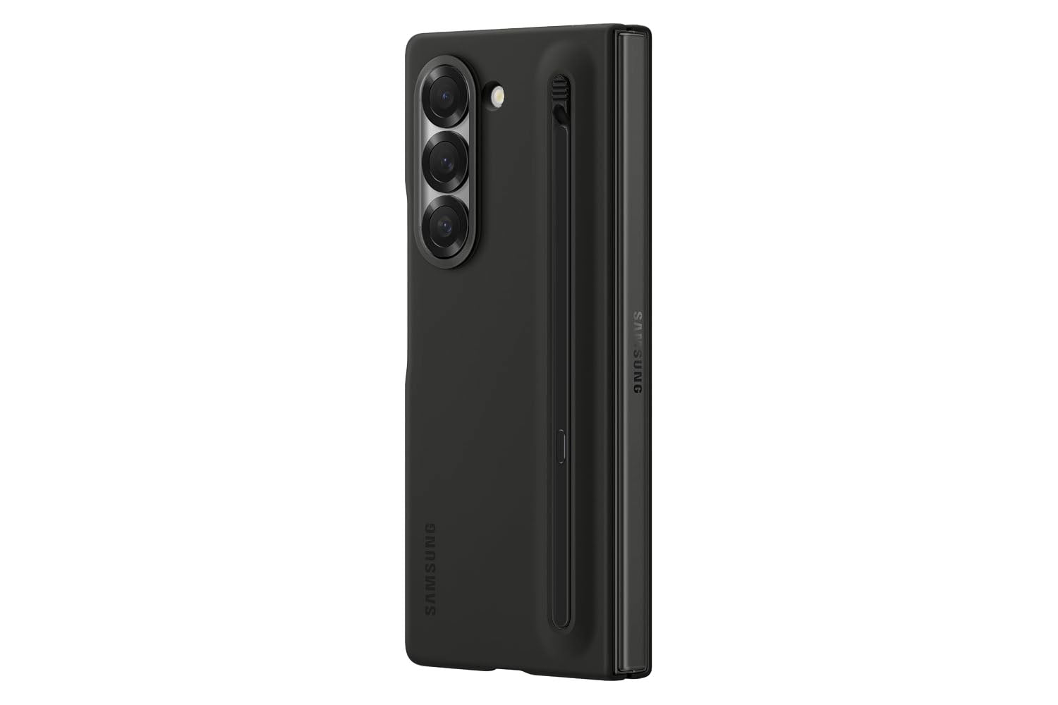 Samsung Polycarbonate Galaxy Z Fold 5 S-Pen Case, Black - mCasez