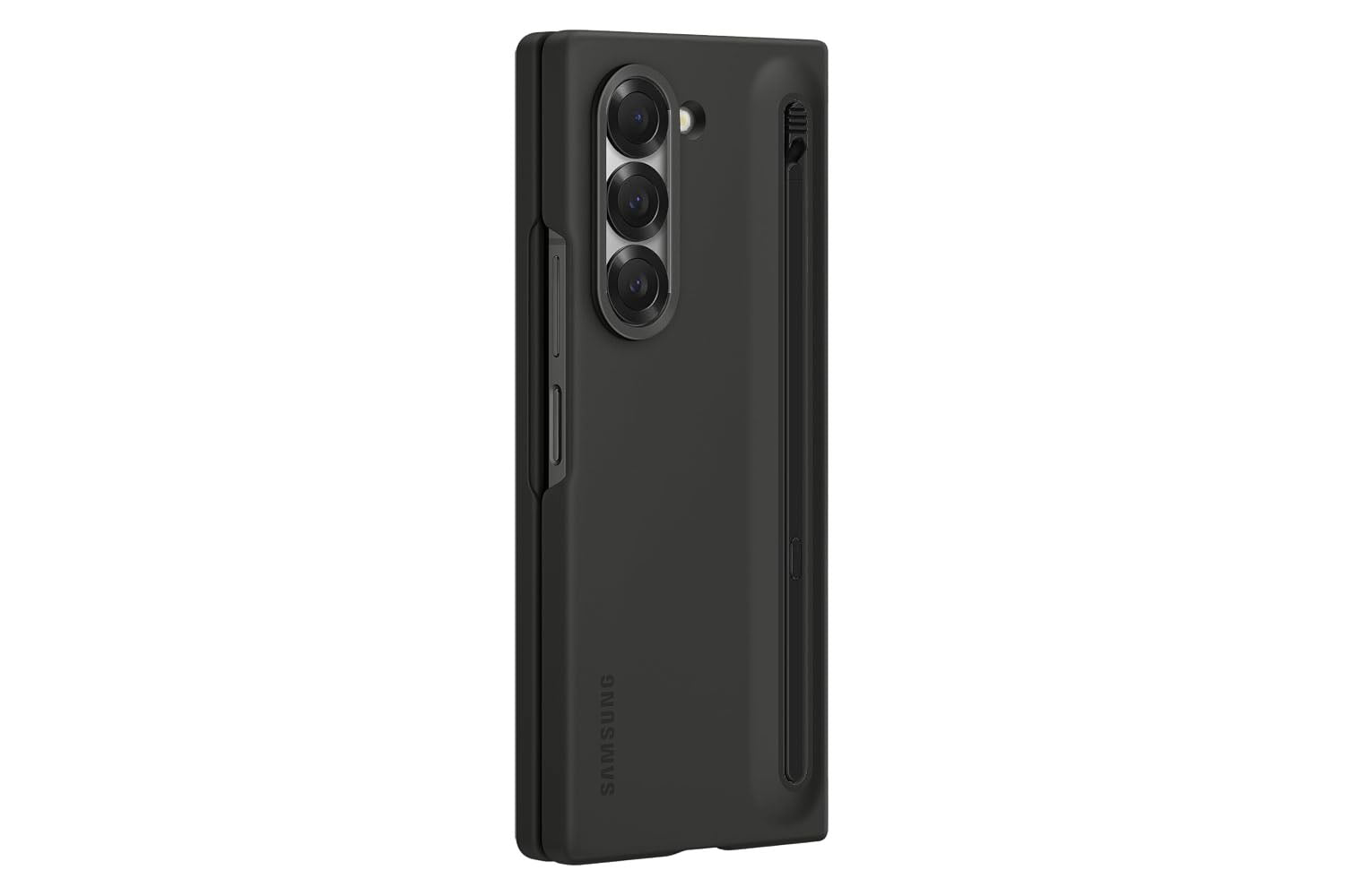 Samsung Polycarbonate Galaxy Z Fold 6 S-Pen Case, Black - mCasez