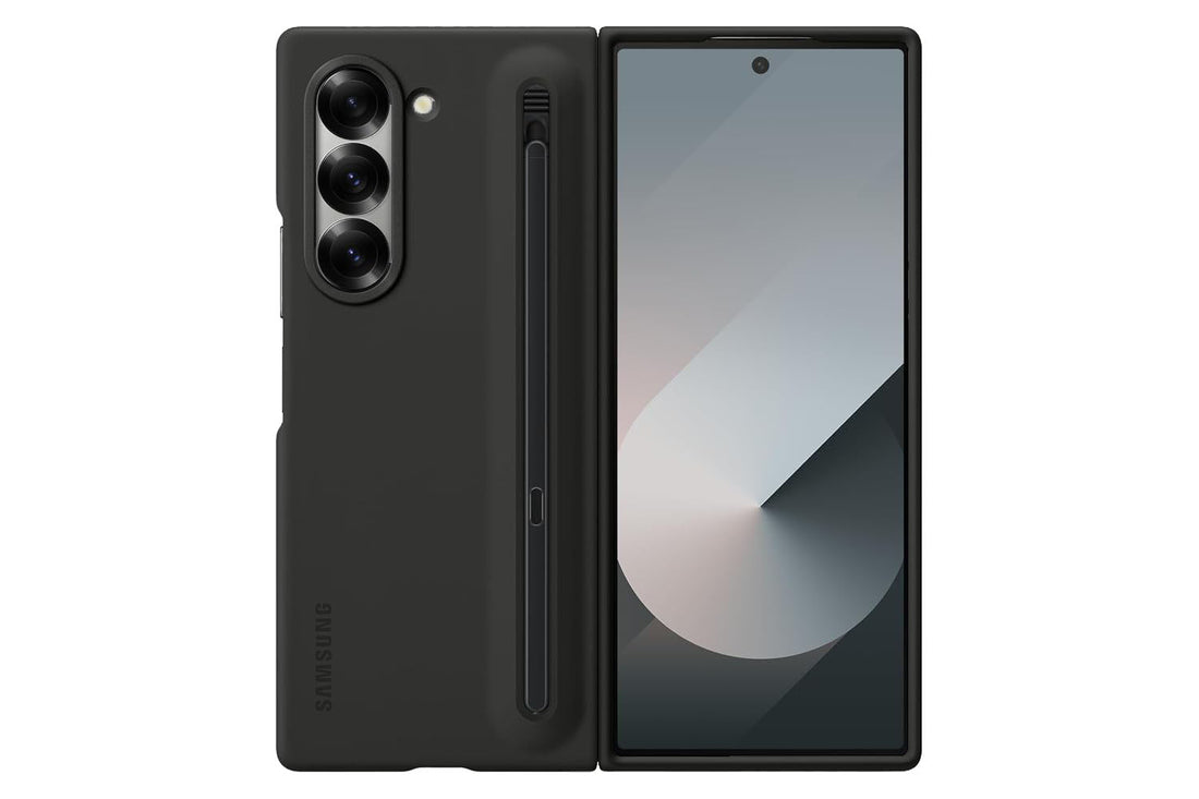 Samsung Polycarbonate Galaxy Z Fold 6 S-Pen Case, Black - mCasez