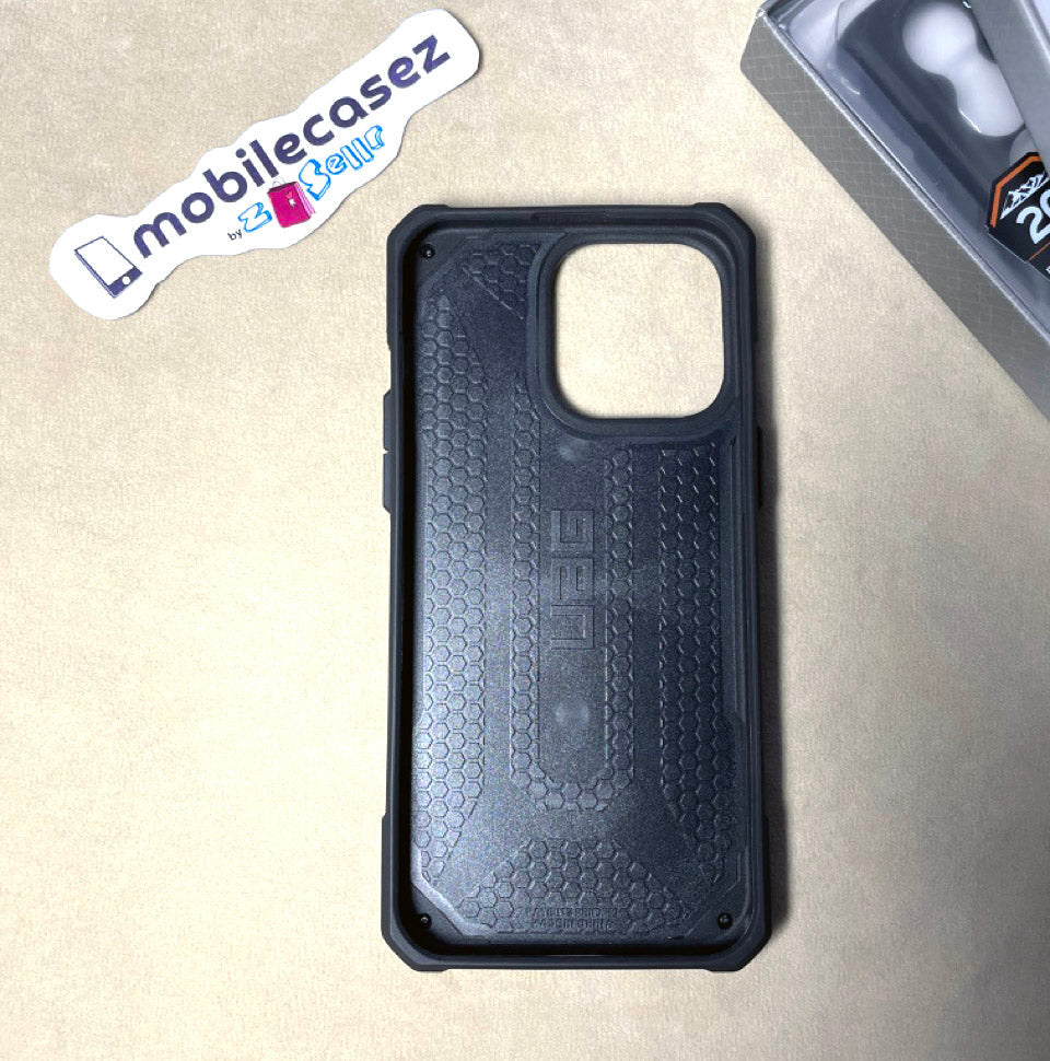 iPhone 13 Armor Cover | Original Urban Armor Kevlar Slim Fit Rugged Protective Case/Cover Designed For Apple iPhone 13 UAG Kevlar Black - mCasez