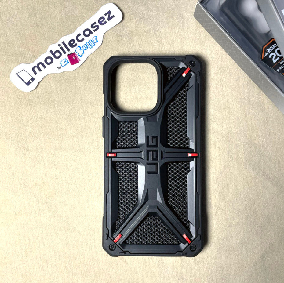 iPhone 15 Plus Armor Cover | Original Urban Armor Slim Fit Rugged Protective Case/Cover Designed For Apple iPhone 15 Plus UAG Black - mCasez