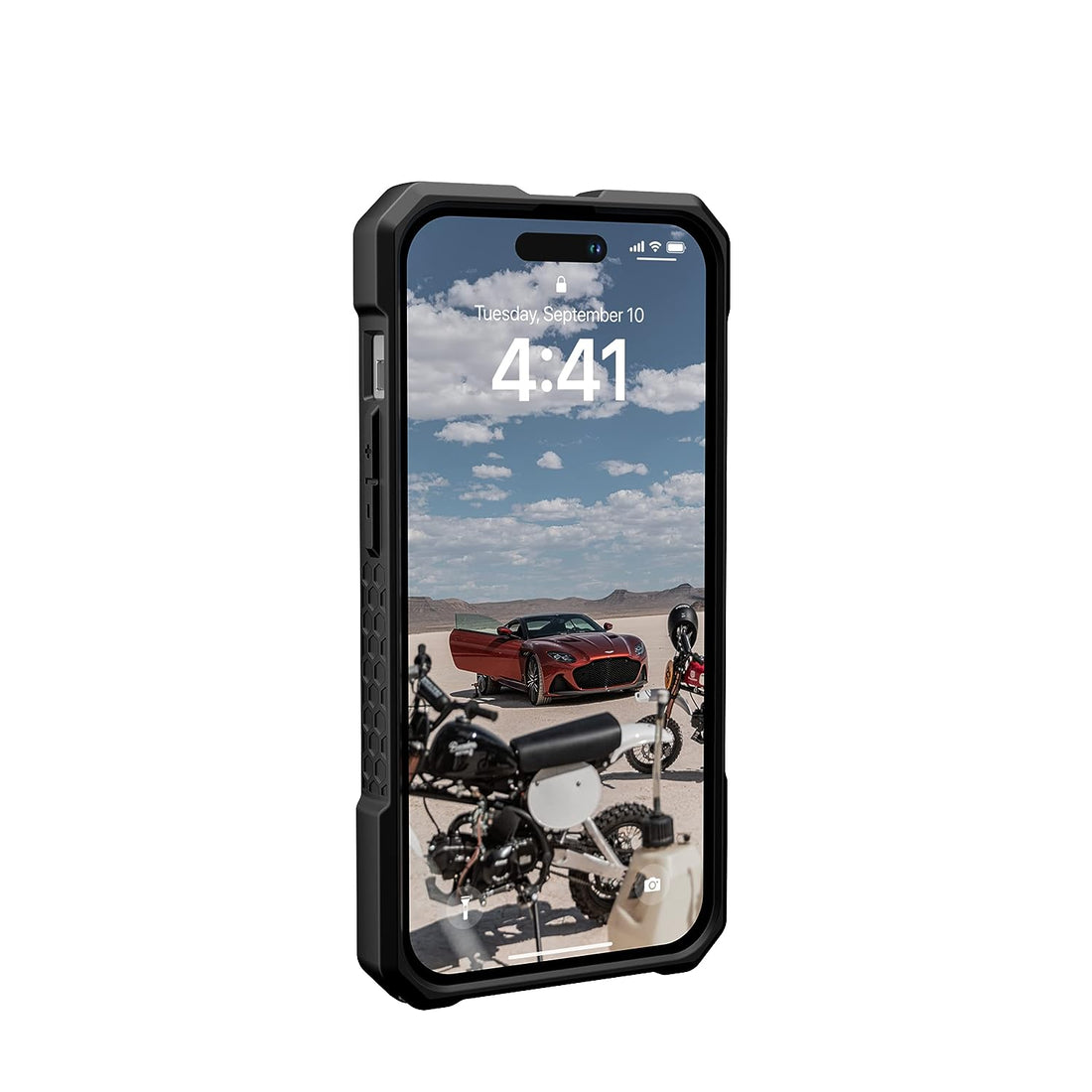 iPhone 15 Pro Armor Cover | Urban Armor iPhone 15 Pro Case, UAG Monarch Pro Mag-Safe Compatible, Slim Fit Rugged Protective Case/Cover Designed for iPhone 15 Pro Black - mCasez