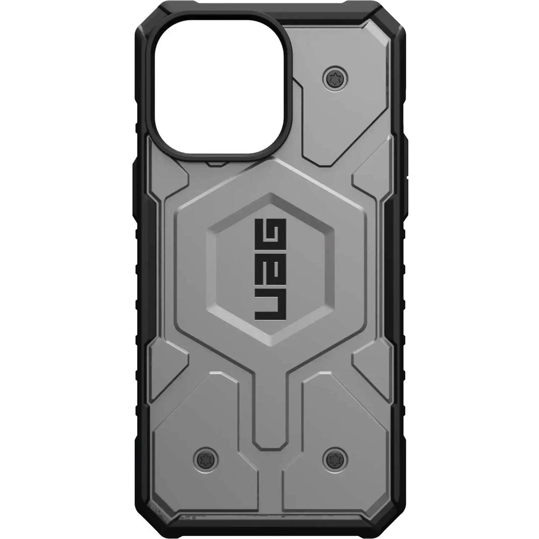 iPhone 15 Pro Max Armor Cover | Urban Armor iPhone 15 Pro Max Case, UAG Pathfinder Mag-Safe Compatible, Slim Fit Rugged Protective Case/Cover Designed for iPhone 15 Pro Max (2023) (Military Drop Tested) - Grey - mCasez
